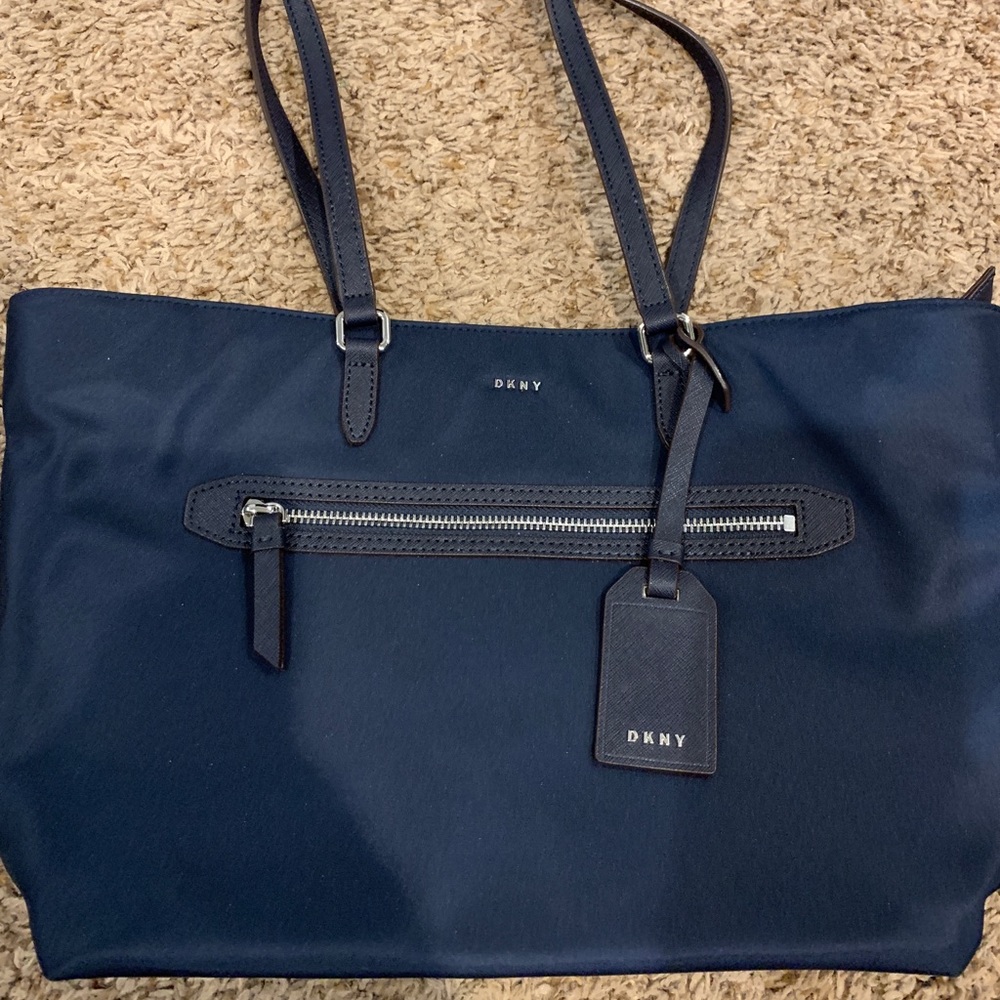 Brand new DKNY navy blue purse
